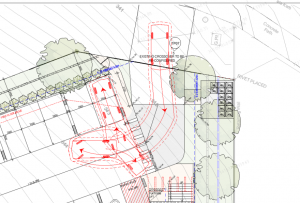 swept path analysis design with redsquare traffic